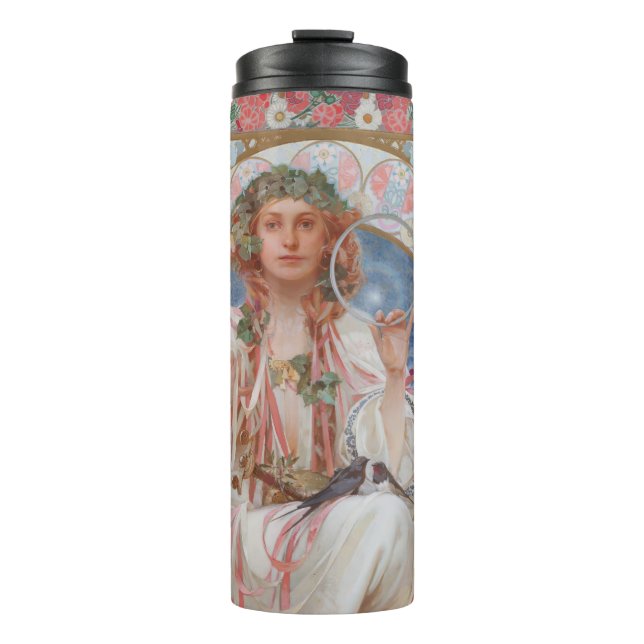 Josephine Crane Bradley als Lavia von Alphonse Muc Thermosbecher (Vorderseite)