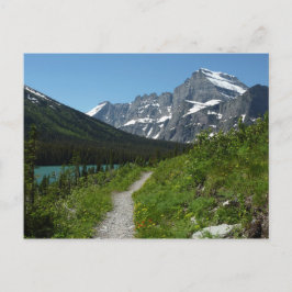 Josephine Lake Trail mit Monte Guild am Gletscher Postkarte