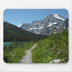 Josephine Lake Trail mit Mount Guild am Glacier Mousepad
