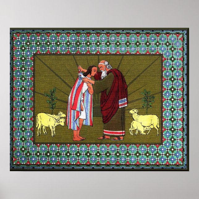 Joseph's Coat mit vielen Farben Poster (Vorne)