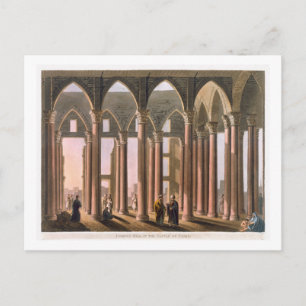 Joseph's Hall in der Burg von Kairo, Platte 31 für Postkarte
