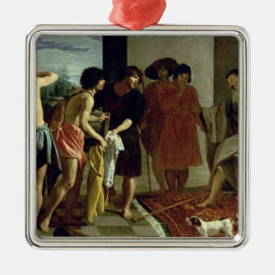 Josephs Mantel, 1630 Silbernes Ornament