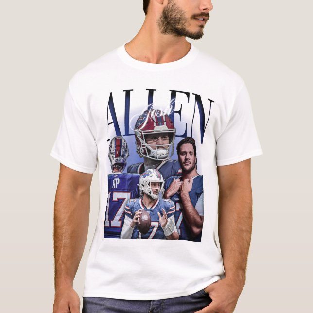 Josh allen Fans Kunst T-Shirt (Vorderseite)