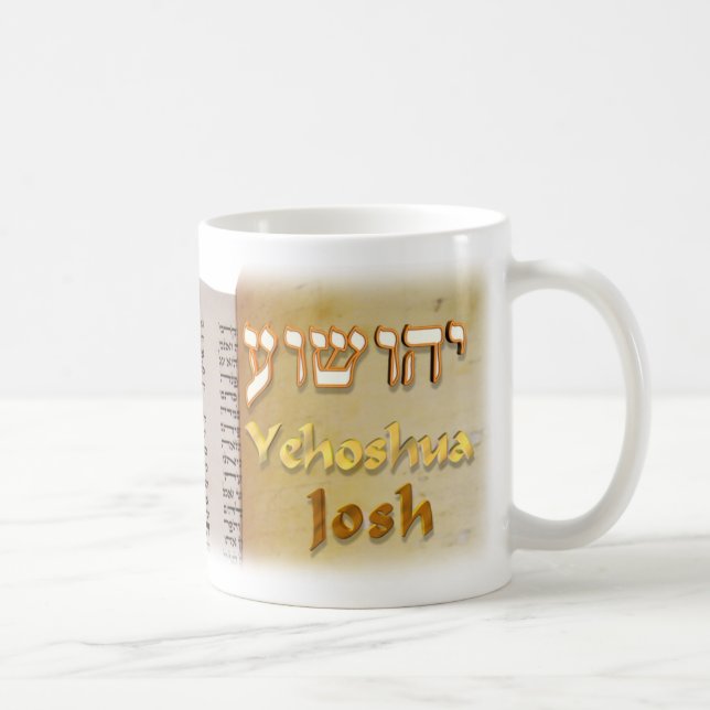 Josh auf Hebräer Tasse (Rechts)