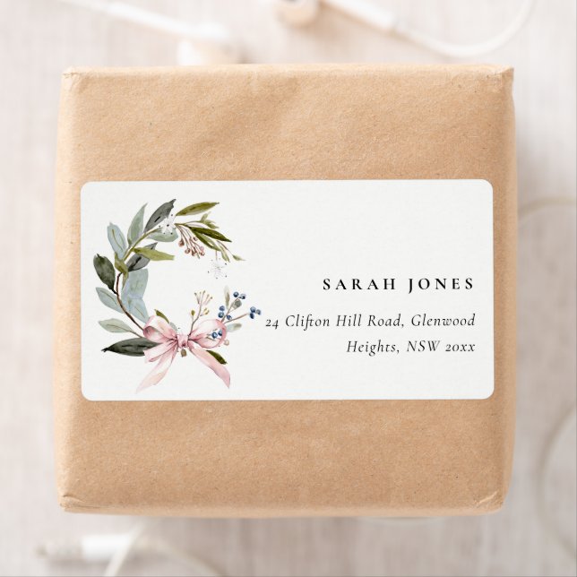 Josh Blush Green Winter Weihnachtsfeiertag Adresse (Insitu)