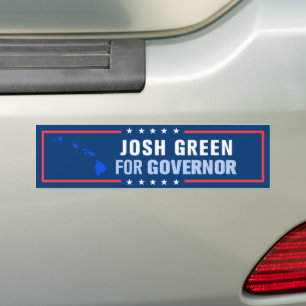 Josh Green für den Gouverneur von Hawaii Autoaufkleber
