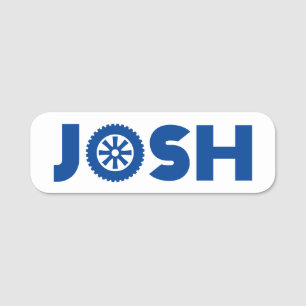 Josh Petrol Head Namensschild