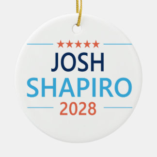 Josh Shapiro 2028 Keramik Ornament