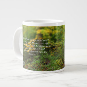 Joshua-1:9 Bibel-Verschristlicher Scripture Jumbo-Tasse