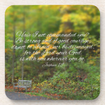 Joshua 1:9 Bibel Verse Christian Scripture