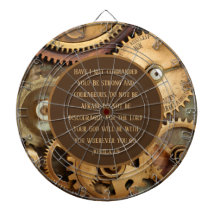 Joshua 1:9 Dart Board ermutigender Bibelvers