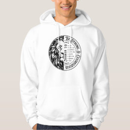 Joshua 1:9 Löwen Edition Hoodie