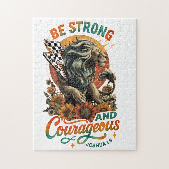 Joshua 1:9 puzzle (Vertikal)