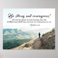 Joshua 1:9 Sei stark und mutig, Bibelverse