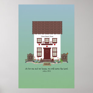 Joshua-24:15 ~ Aufschlag der Lord Poster