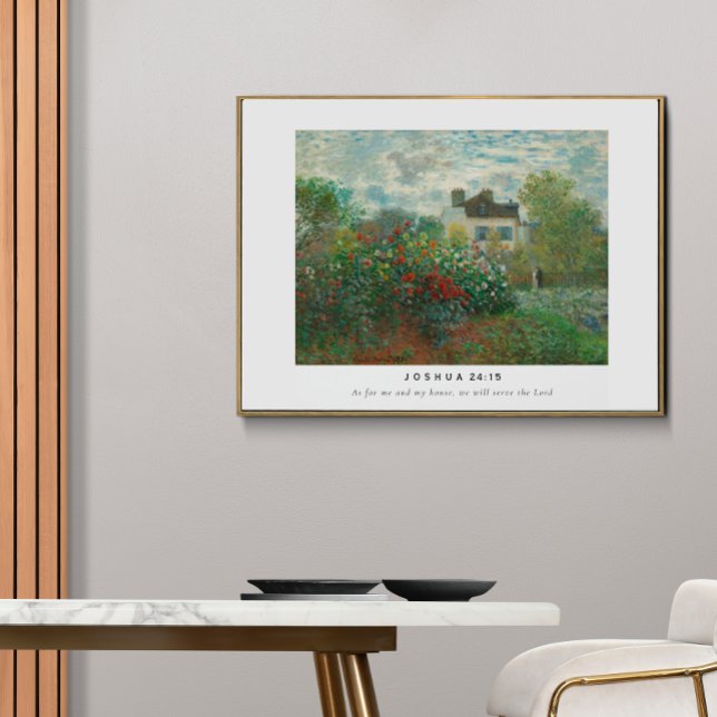 Joshua 24:15 Bible Verse Poster (Von Creator hochgeladen)