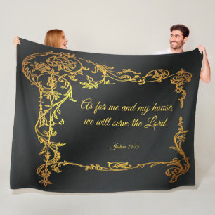 Joshua 24:15 fleecedecke