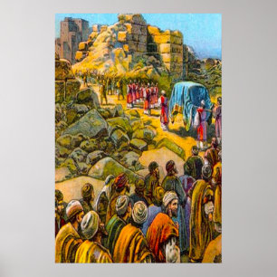 Joshua 6 Israel Captures Jericho Poster