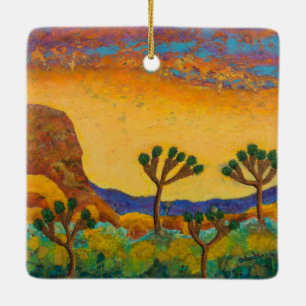Joshua-Baum-Landschaft Keramikornament