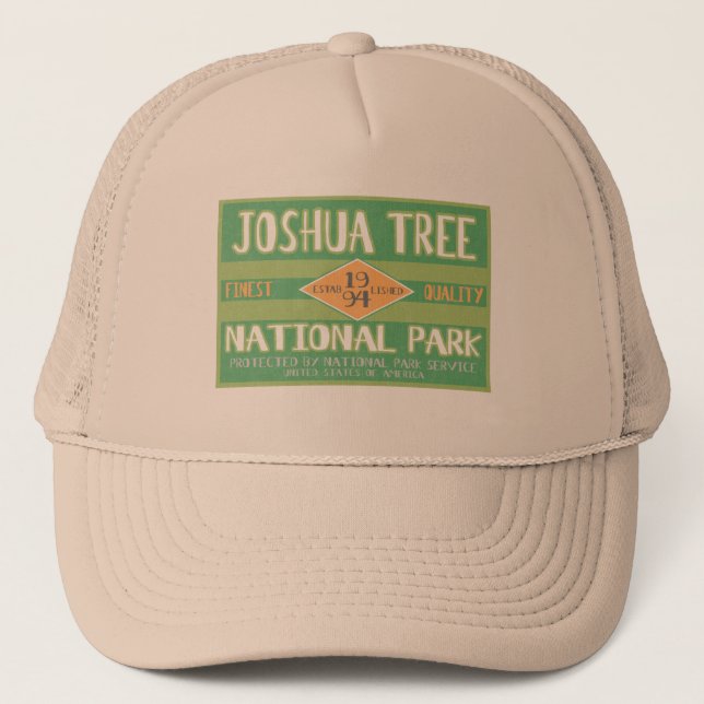 Joshua-Baum-Nationalpark Truckerkappe (Vorderseite)