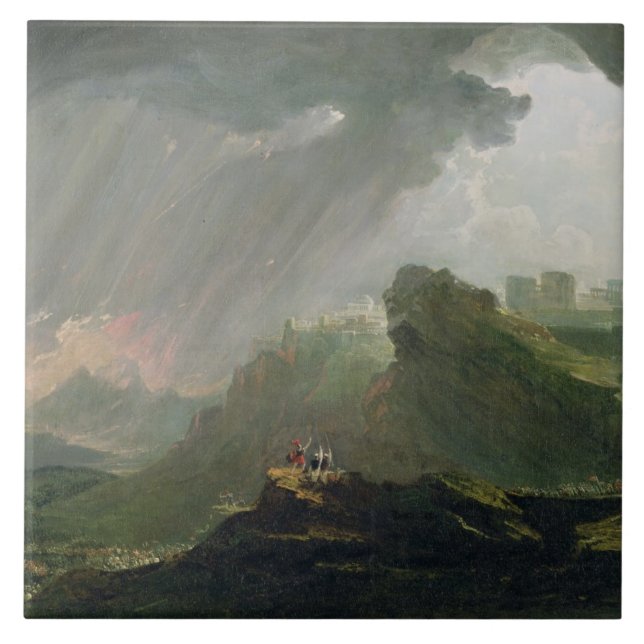 Joshua, der den Sun beherrscht, um nach Spott noch Fliese (Vorderseite)