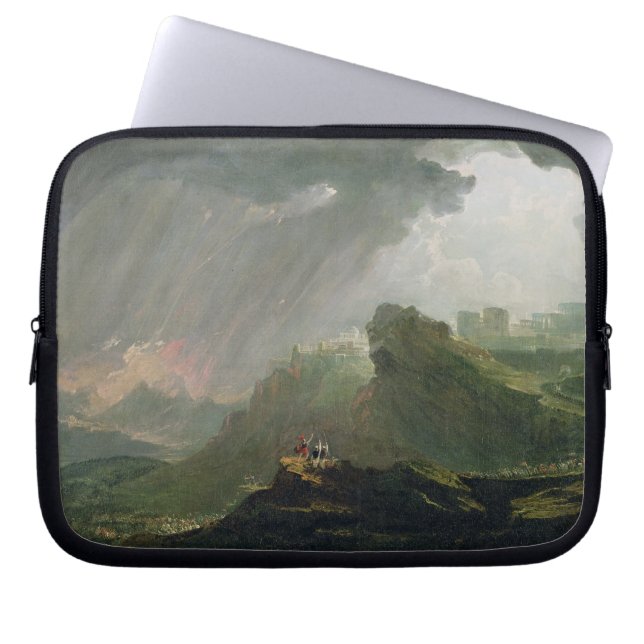 Joshua, der den Sun beherrscht, um nach Spott noch Laptopschutzhülle (Vorderseite)