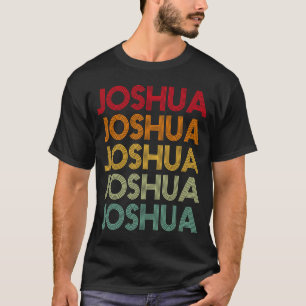 Joshua Retro Name Spaß Nickname T-Shirt