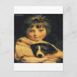Joshua Reynolds Fräulein Bowles & Geschenke & Kart Postkarte