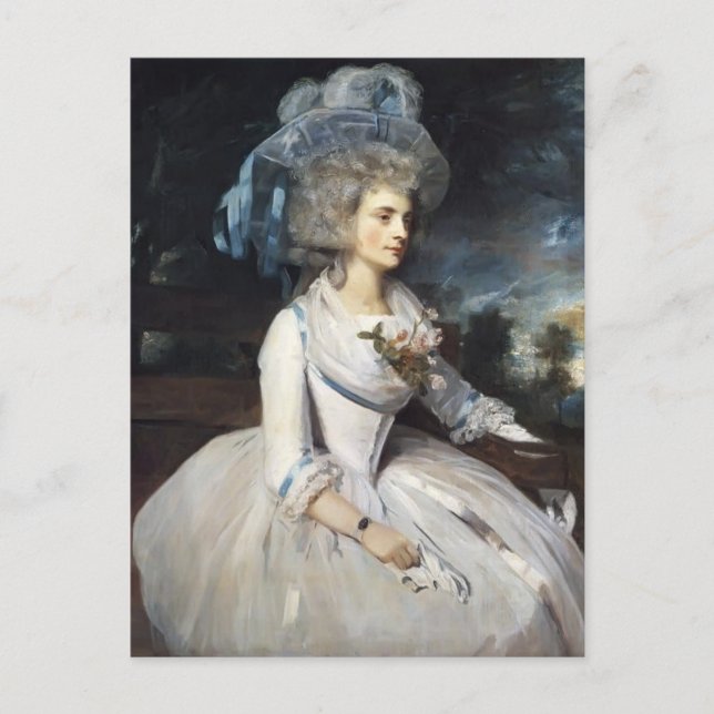 Joshua Reynolds - Lady Skipwith Postkarte (Vorderseite)