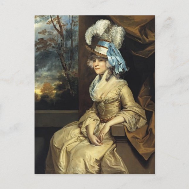Joshua Reynolds - Lady Taylor Postkarte (Vorderseite)