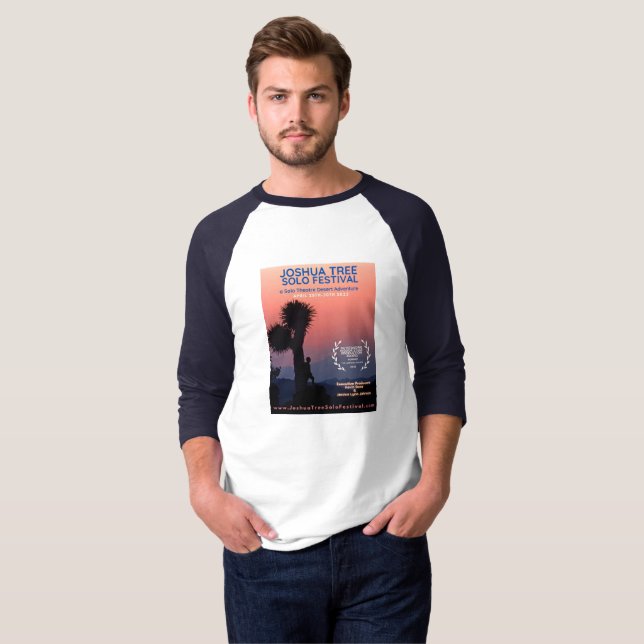 Joshua Tree 2023 Baseball T T - Shirt (Vorne ganz)