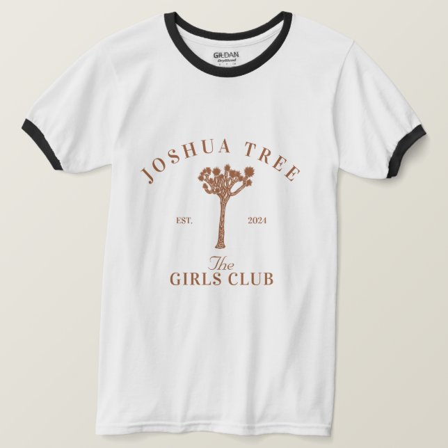 Joshua Tree Bachelorette T-Shirt (Design vorne)