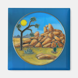 Joshua Tree- Fish Rock Knopf Magnet