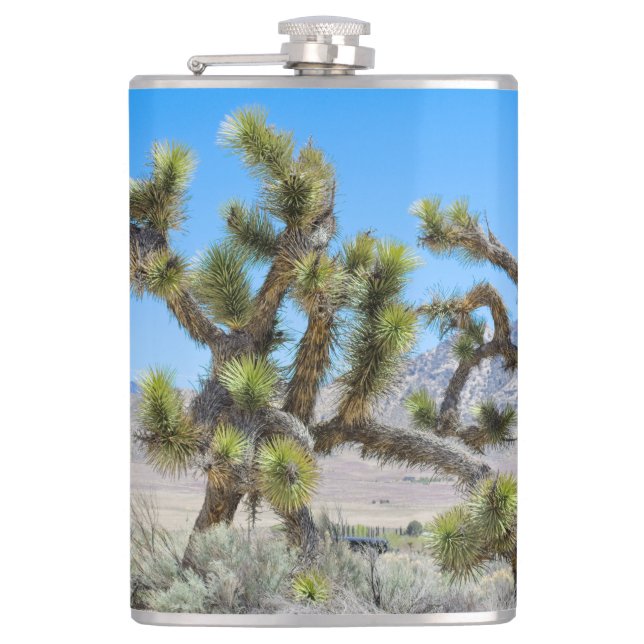 Joshua Tree in Kalifornien Flachmann (Vorderseite)