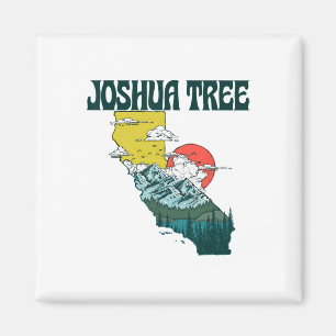 Joshua Tree Kalifornien Outdoor Natur Und Berg Magnet