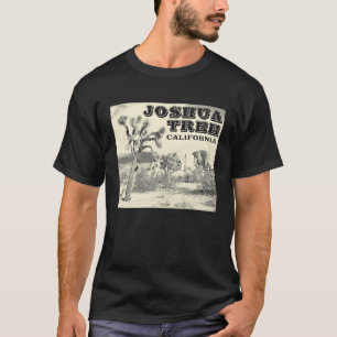 Joshua Tree Kalifornien Wüste Vintage Retro Outdoo T-Shirt