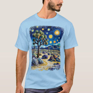 Joshua Tree Mojave-Wüste Wandern Moderne Traumwelt T-Shirt