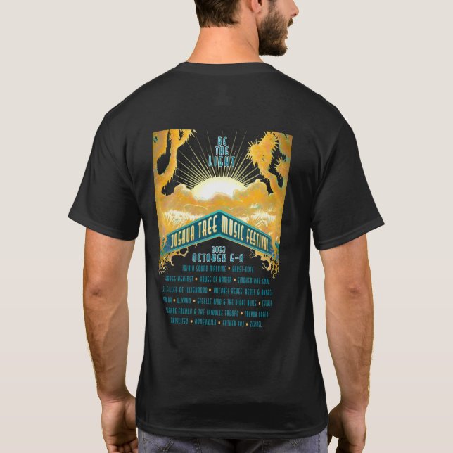 Joshua Tree Music Festival 2022 Line-Up T - Shirt (Rückseite)