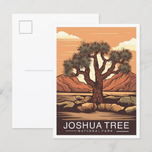 Joshua Tree National Park California USA Travel Postkarte