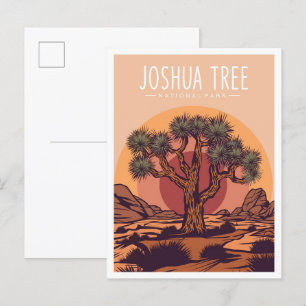 Joshua Tree National Park California USA Travel Postkarte