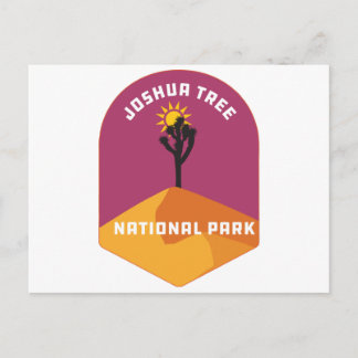 Joshua Tree National Park Camping California Postkarte
