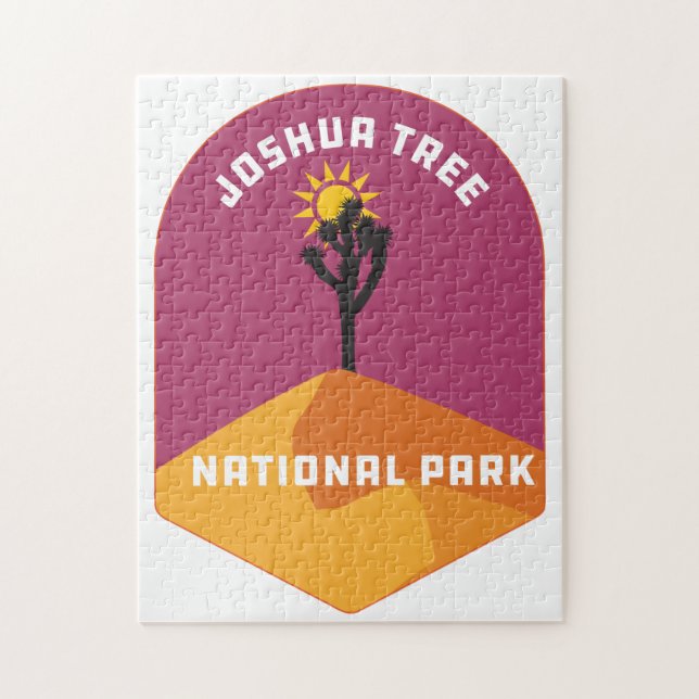Joshua Tree National Park Camping California Puzzle (Vertikal)