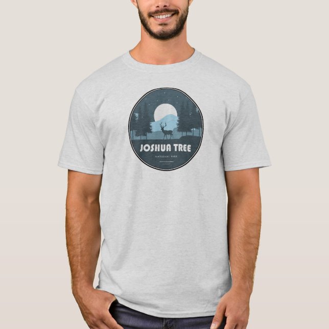 Joshua Tree National Park Hirsche T-Shirt (Vorderseite)
