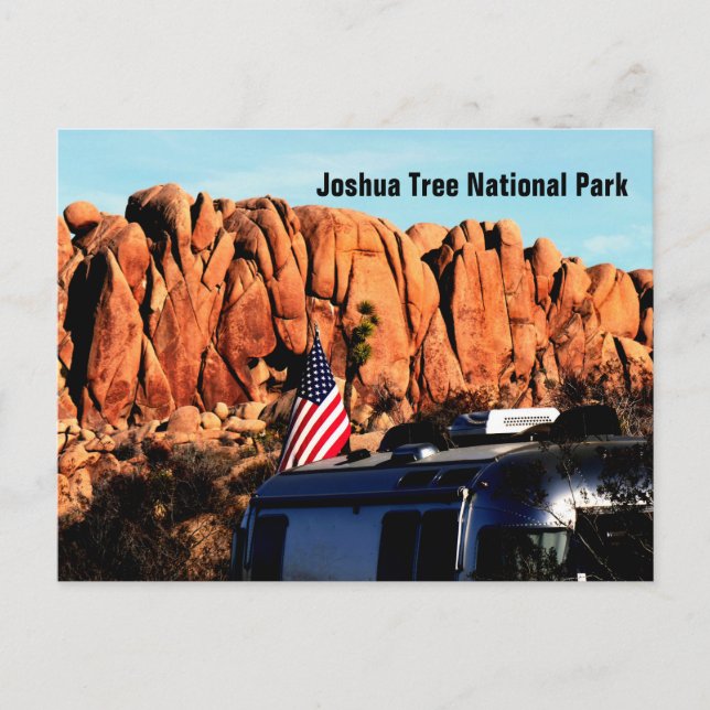Joshua Tree National Park, Kalifornien Postkarte (Vorderseite)