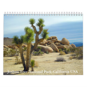Joshua Tree National Park - Kalifornien USA Kalender