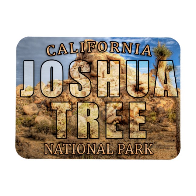 Joshua Tree National Park Magnet (Horizontal)