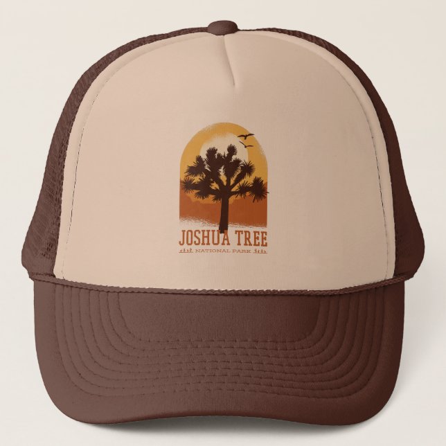 Joshua Tree National Park Trucker Hat Truckerkappe (Vorderseite)