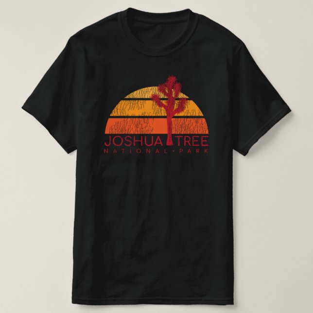 Joshua Tree National Parks T - Shirt Dark (Design vorne)