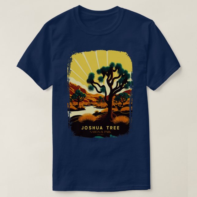 Joshua Tree Nationalpark 2 T-Shirt (Design vorne)