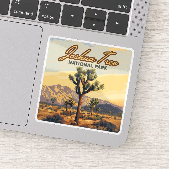 Joshua Tree Nationalpark California Aufkleber (Detail)